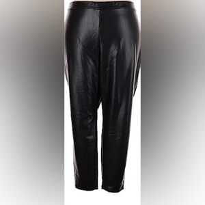 Nina Parker Faux Black Elasticized Waist Casual Pant NWT